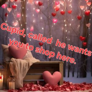 Romantic Heart-Shaped Hanging Decor